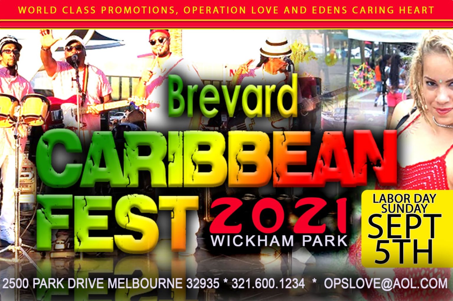 Brevard Caribbean Fest B.C.F 2021 Space Coast Progressive Alliance